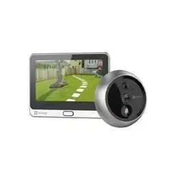 EZVIZ DP2C Wire-Free Smart Peephole Doorbell Camera with 4.3-Inch Color Screen