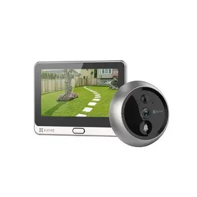 EZVIZ DP2C Wire-Free Smart Peephole Doorbell Camera with 4.3-Inch Color Screen