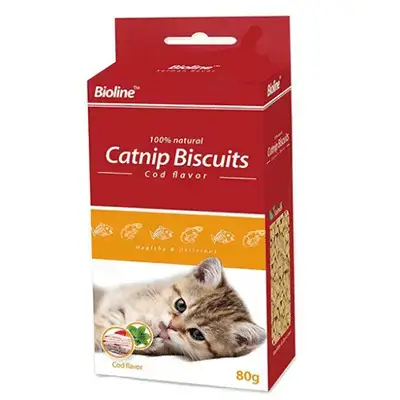 Catnip Biscuits Cod Flavor