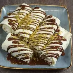 Pistachio Ice Roll