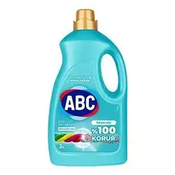 Abc Automatic Liquid Detergent Blue Colored Cloth 3 Lt
