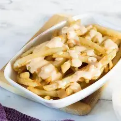 Fries With Honey Mustard Sause