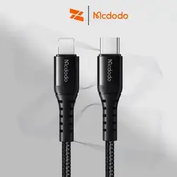 Mcdodo USB-C to Lightning Bending Reinforced Cable - 1M - Black