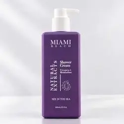 miami beach shower cream natural extracts sex in the sea 600ml