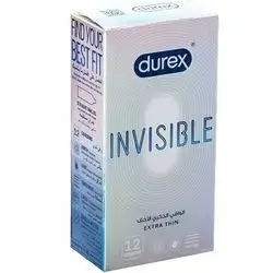 Durex invisible condom 12 pcs