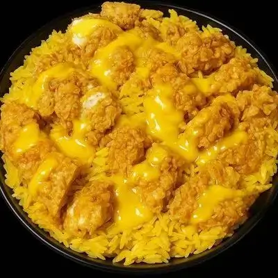 Rizo With Cheddar Sauce