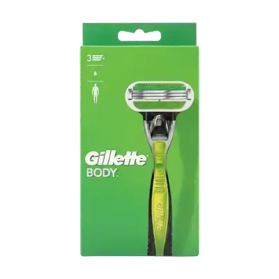 Gillette Men Body Razor with Triple Blade