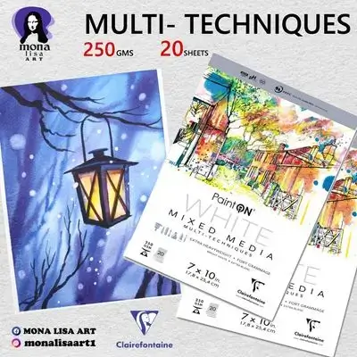 Drawing pad-Clairefontaine (Multi-Techniques)