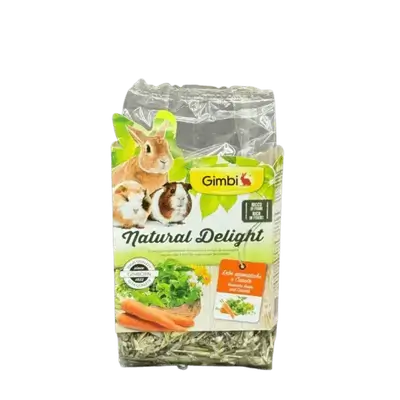 Gimbi Natural Delight Complementary Feed for Rodents and Rabbits 100g