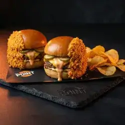 2 Mini Burger with Chips