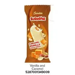 Sandra Surprise Vanile&caramel 55g