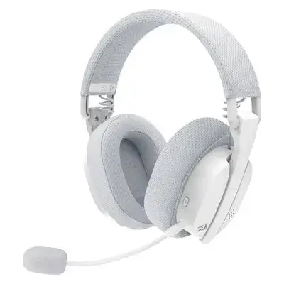 Redragon Luce H888 White Wireless Gaming Headset with Microphone