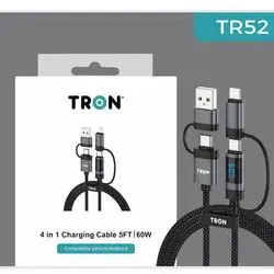 4 in 1 Charging Cable 5FT/60W TR52