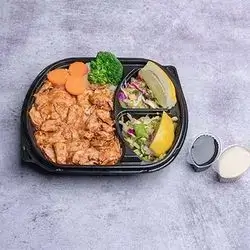 Chicken Curry With Rice Meal
