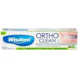 wisdom ortho clean toothpaste