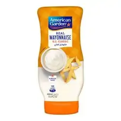 American Garden Real Mayonnaise Original, Gluten-Free, Dairy-Free, 400ml