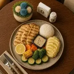 Chicken Steak All in One