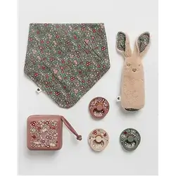 BIBS Liberty Xmas Baby Bundle Chamomile Lawn Woodchuck