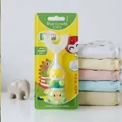 Flower U-Shaped Children's Toothbrush