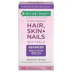 Nature's Bounty Hair Skin Nails Advanced150 Softgels