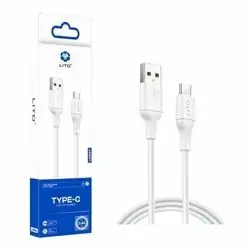 LITO LD06 USB-A To USB-C Fast Charging PVC Cable 1m