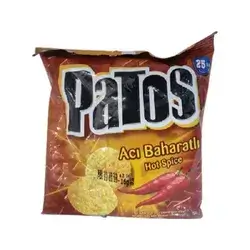 Patos Hot Spice Chips 16g