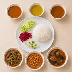 Rice with Soup