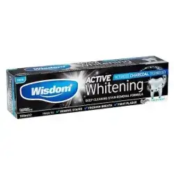Wisdom active whitening activated charcoal technology 