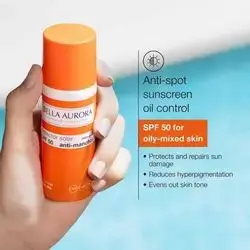 BELLA AURORA 50SPF ANTI DARK SPOPT SUNSCREEN