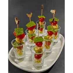 Caprice Pesto Shot (6 pcs)