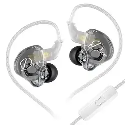 KZ Dawn IEM Headphone Silver-plated Cable (With Mic)