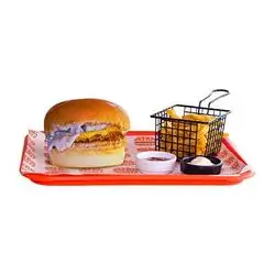 Mushroom Chicken Burger
