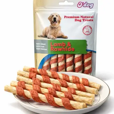 O'Dog Lamb & Rawhide Munchies 100g