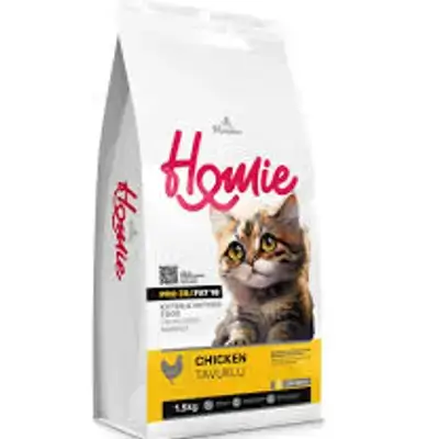 Low- Grain Dry Cat Food With Chicken Flavor From Homie