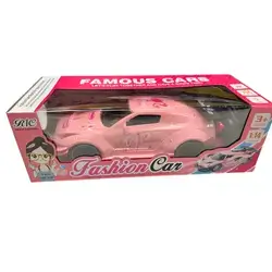 Fashion pink car scale 1:14