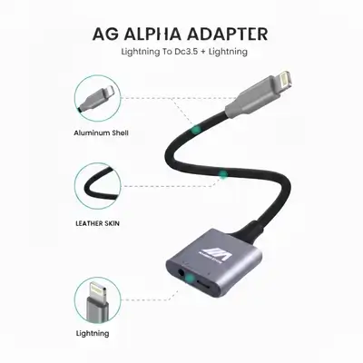 AG Alpha Adapter for iPhone