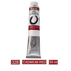 (328) (CADMIUM RED) OIL COLOR-Maries 50ML