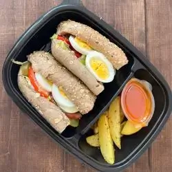 Boiled Egg Sandwich