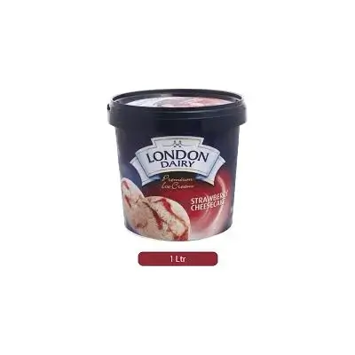 London Dairy Ice Crm Strawberry686g
