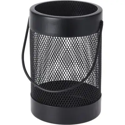 Lantern Metal Mesh Black Clr
