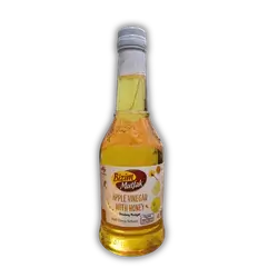 Apple cider vinegar with honey, Bizim glass bottle, 500g