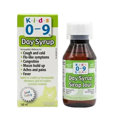 Kids 0-9 Cough and Cold Syrup Gluten-Free/Sugar-Free 100ml _ HOMEOCAN