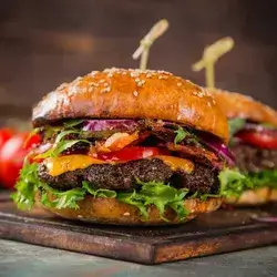 Barbecue Beef Burger