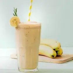 Banana and Milk Cocktail