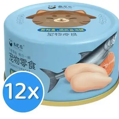 Curly Tail Tuna & Chicken 12x