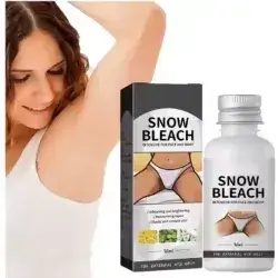 التبييض وتفتيح الوجه والمناطق الحساسة // Snow Bleach Cream for Face and Body's Sensitive Areas  (30 ml)