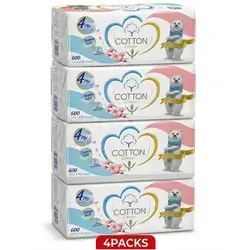 Cotton super soft 150 x 4ply - PACK 4