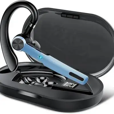 Bluetooth Headset Wireless Hands Black