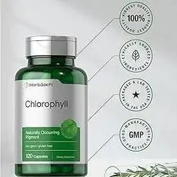 chlorophyl 120 cap horbaach naturally occurring pigment
