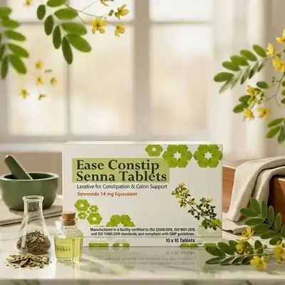 Ease Constip Senna Tablets (100 Tablets / 10 x 10 Tablets)